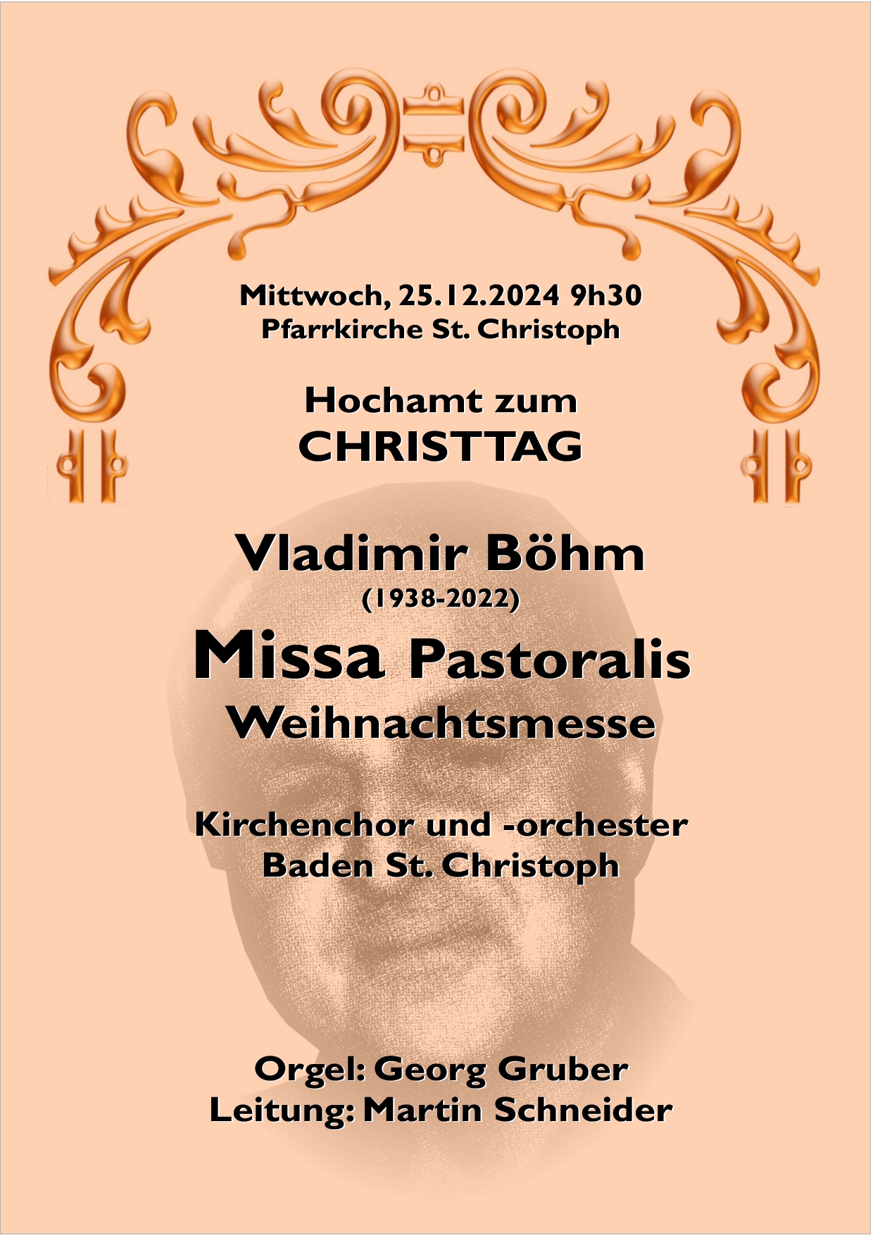 Plakat Missa Pastoralis