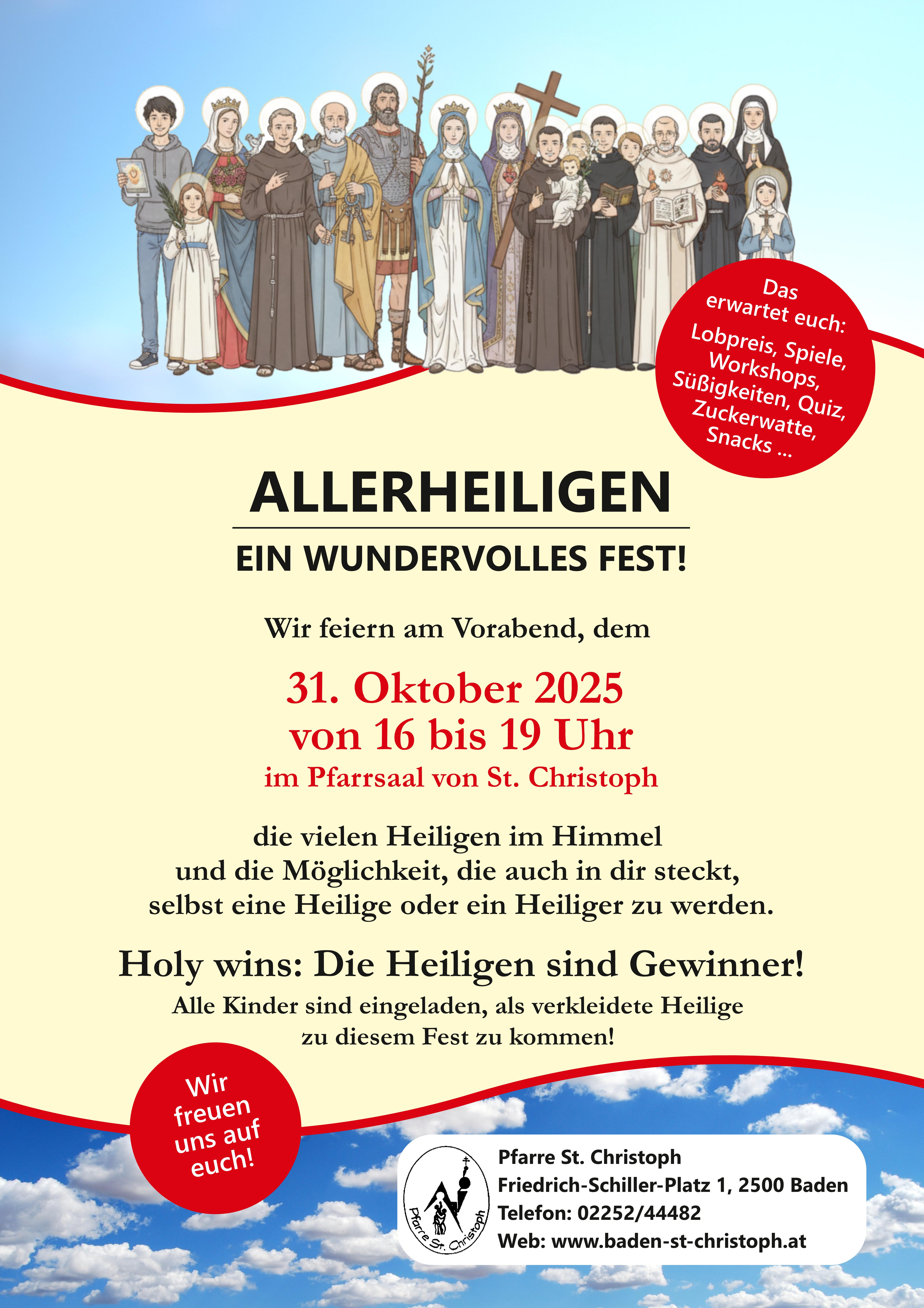 Plakat Holy-wins